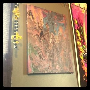 Medium fluid painting